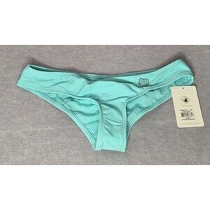 Body Glove Smoothies Sea Mist Bikini Bottoms XS NWT Ruched Swimwear